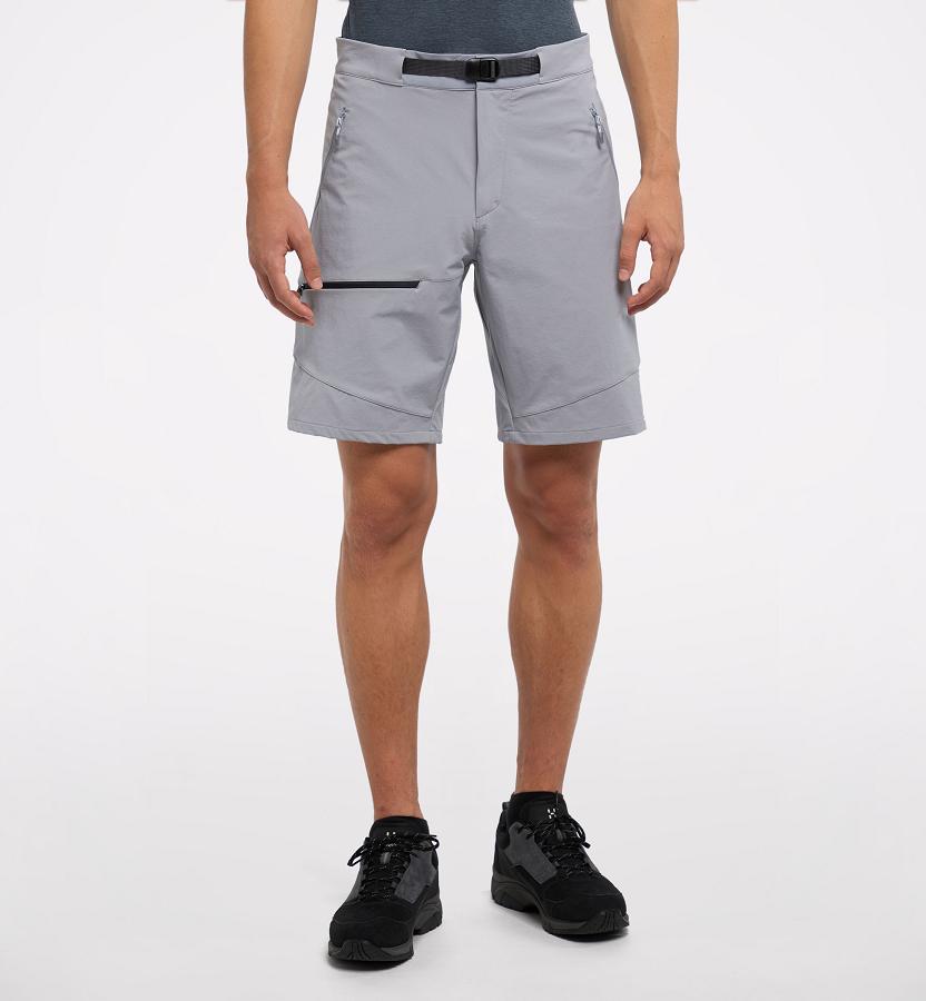 Haglöfs Lizard Shorts Grey For Mens DNUVP7834 Australia